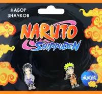 Набор значков Naruto. Чибики Шиппуден Саске