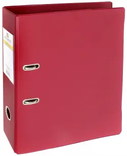 Папка-регистратор (70 мм, бордовая) (222653)