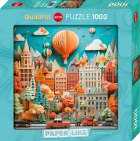 Puzzle-1000 Бумажный городской пейзаж