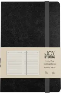 Ежедневник недатированный Joy Book. Черный агат, 136 листов, А6