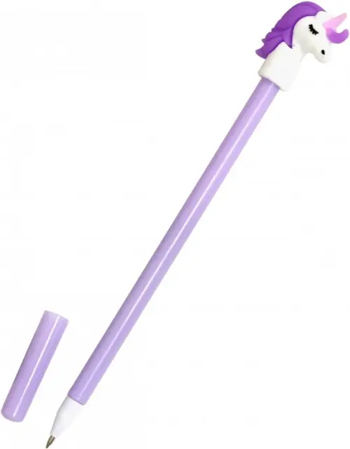 Ручка шариковая масляная Единорог синяя в ассортименте S 8877 29₽