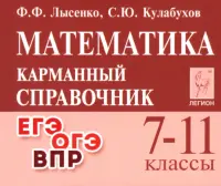 Математика. 7–11 классы. Карманный справочник